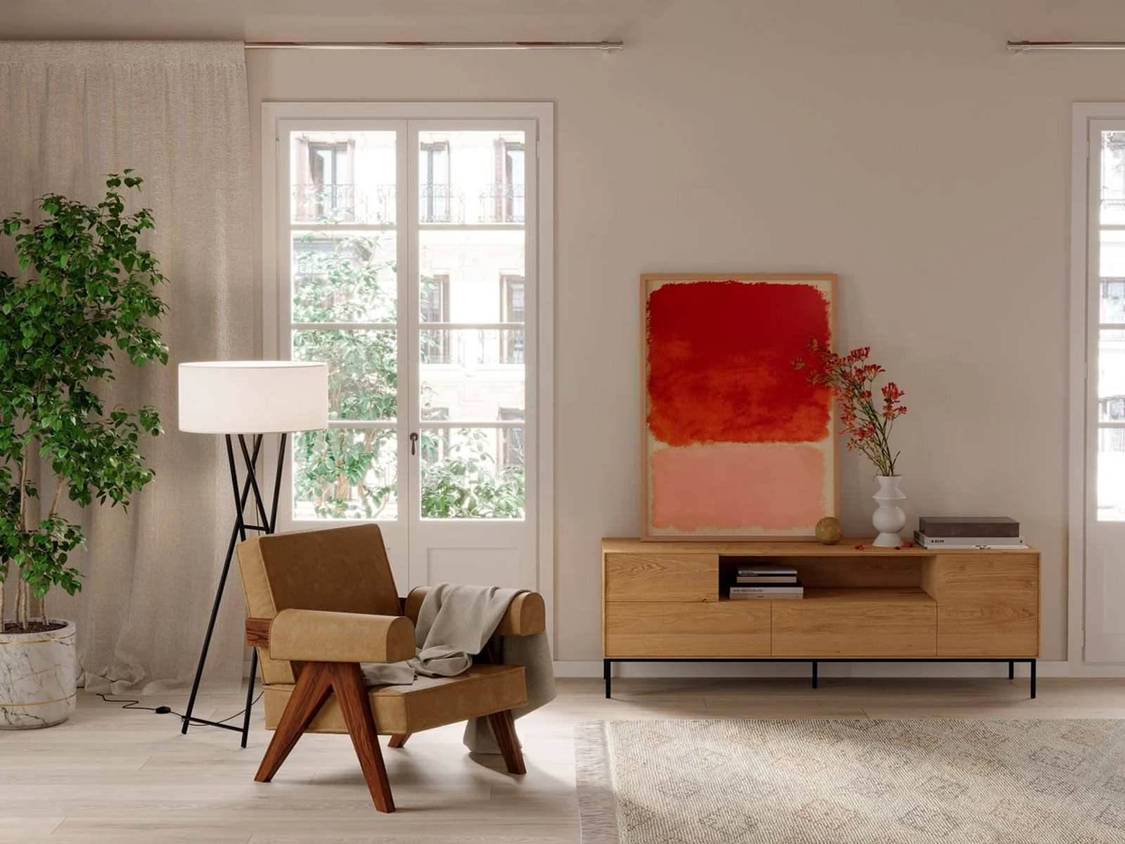 Marset Cala Metal Floor Lamp