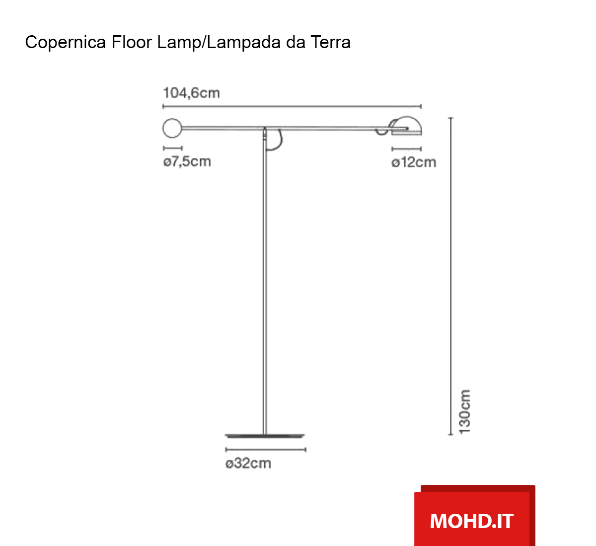 Marset Copernica Floor Lamp