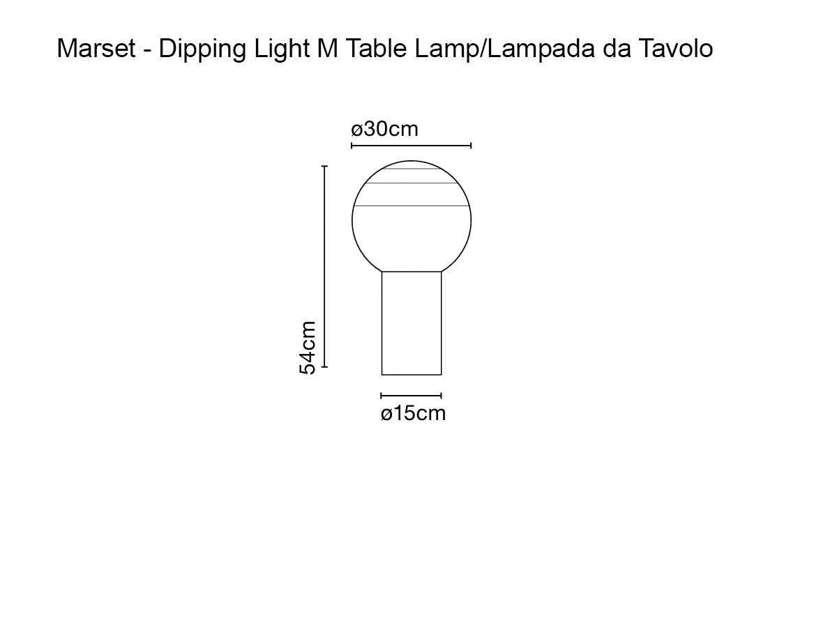 Marset Dipping Light M Table Lamp
