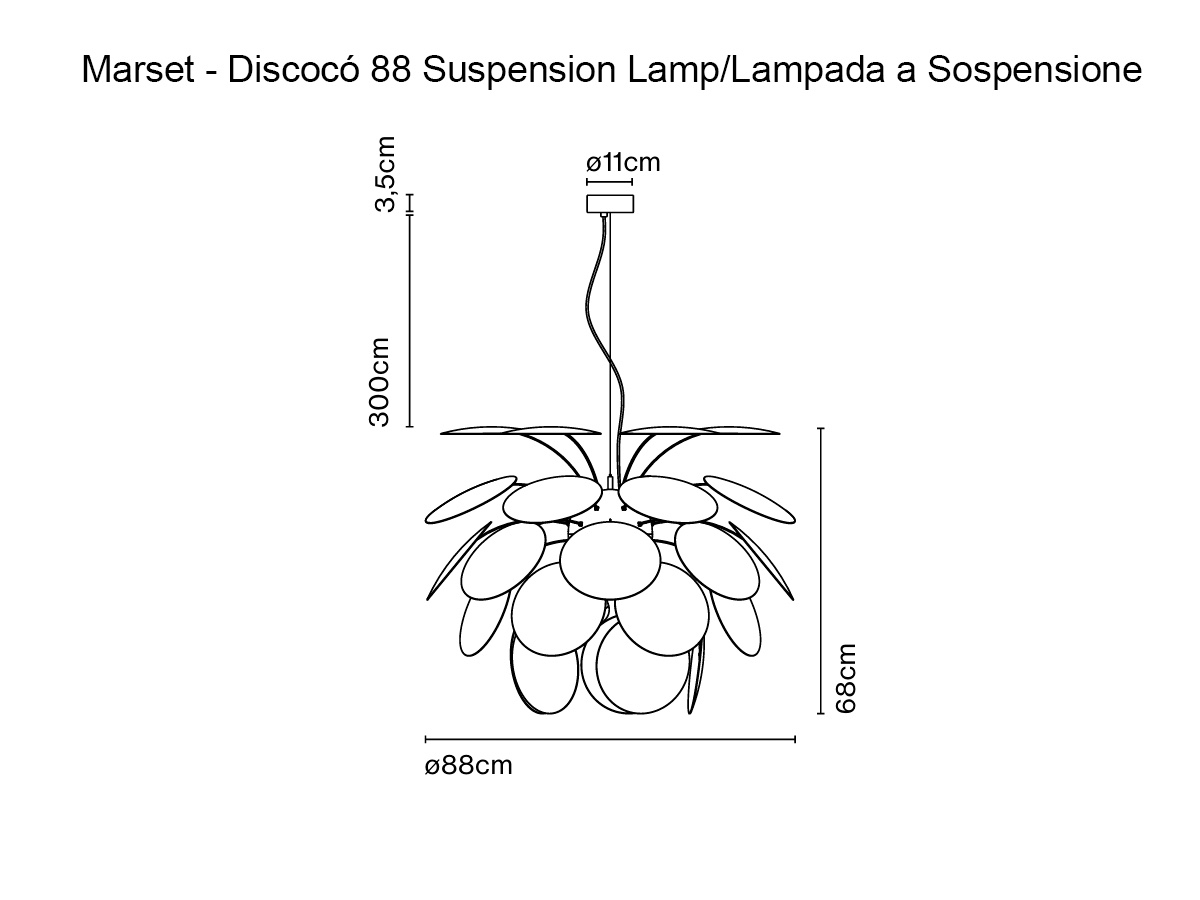 Marset Discoco 88 Suspension Lamp