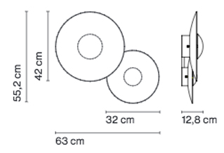 Marset Ginger Composition C2 Wall Lamp