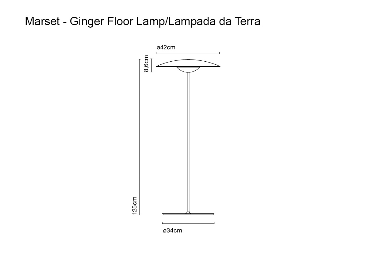Marset Ginger Floor Lamp