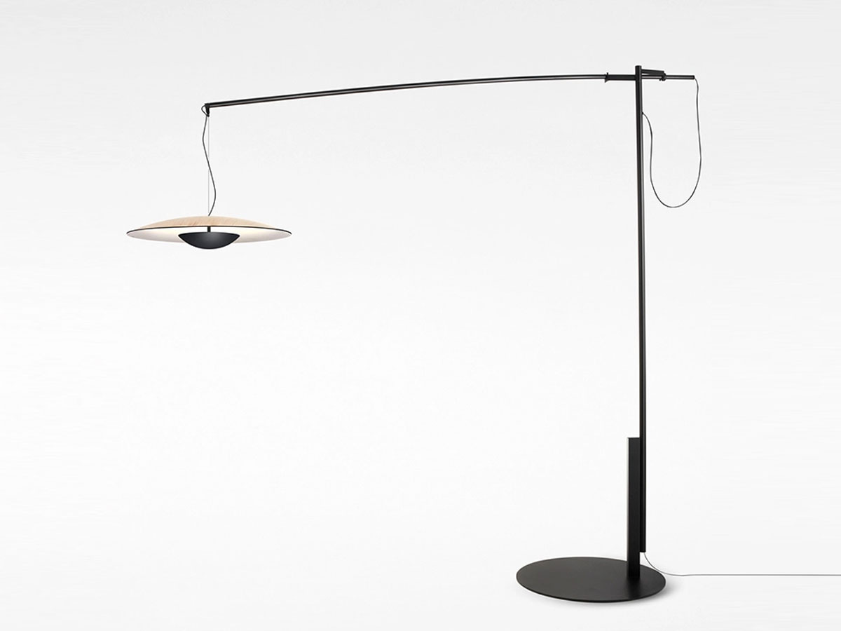 Marset Ginger Xxl 60 Wenge Floor Lamp