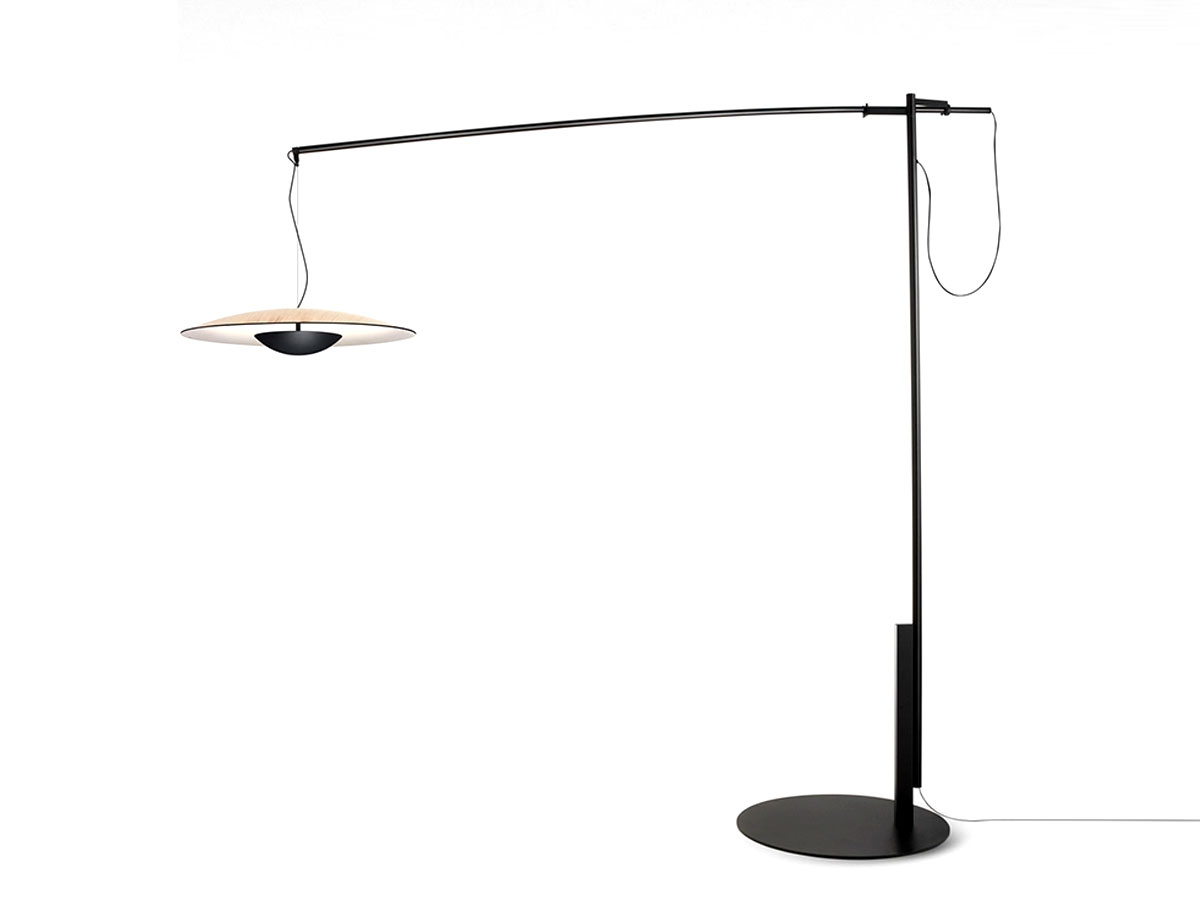 Marset Ginger Xxl 60 Wenge Floor Lamp