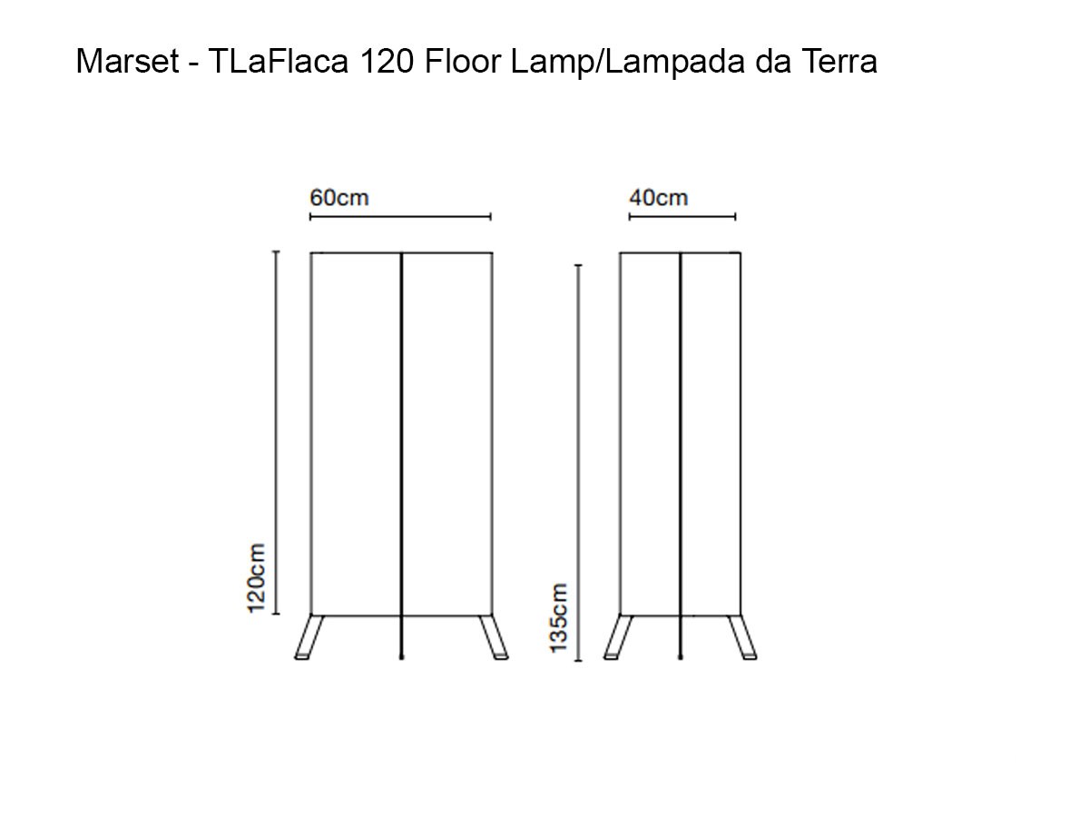 Marset Laflaca 120 Floor Lamp Outdoor