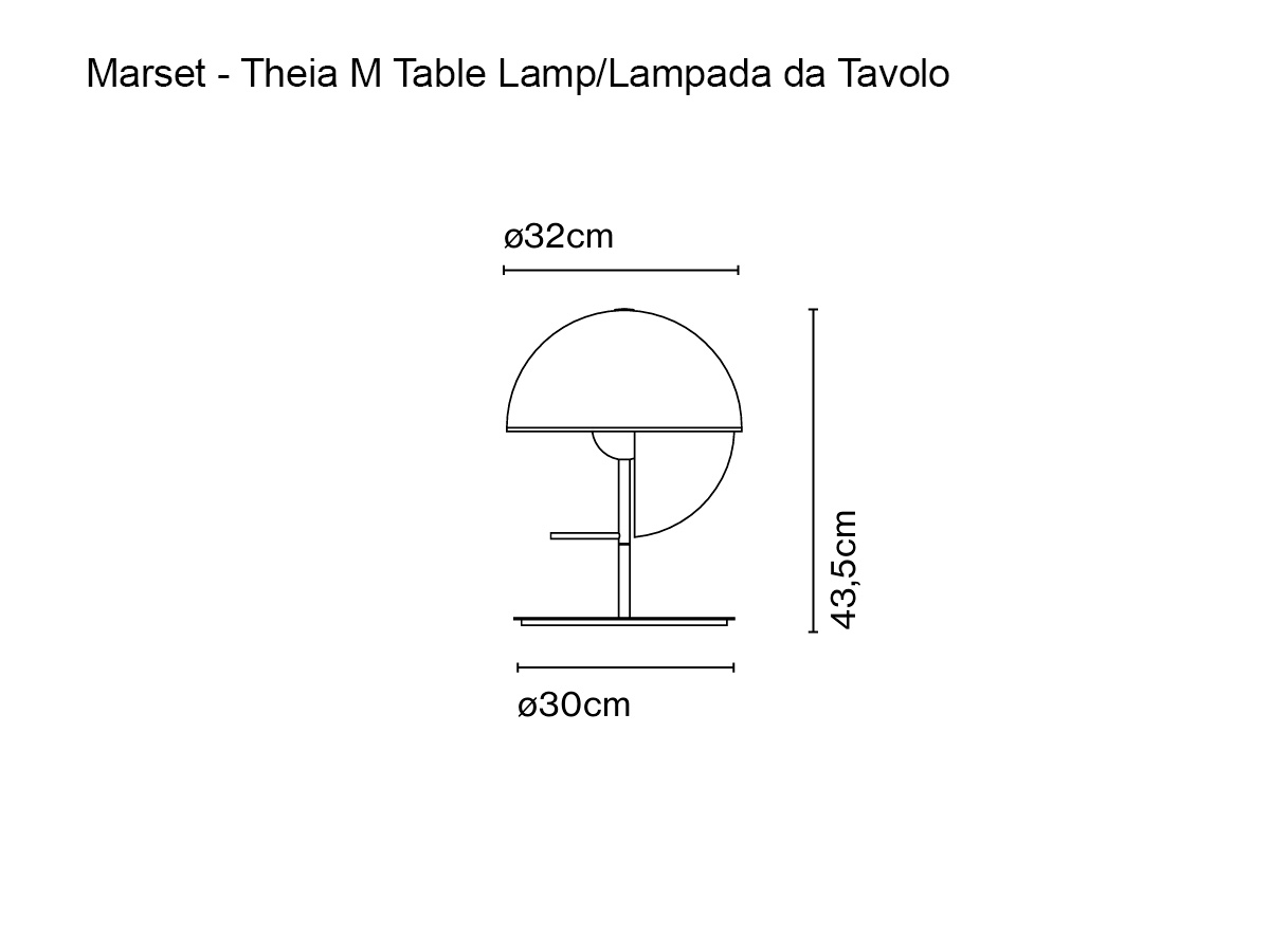 Marset Theia M Table Lamp