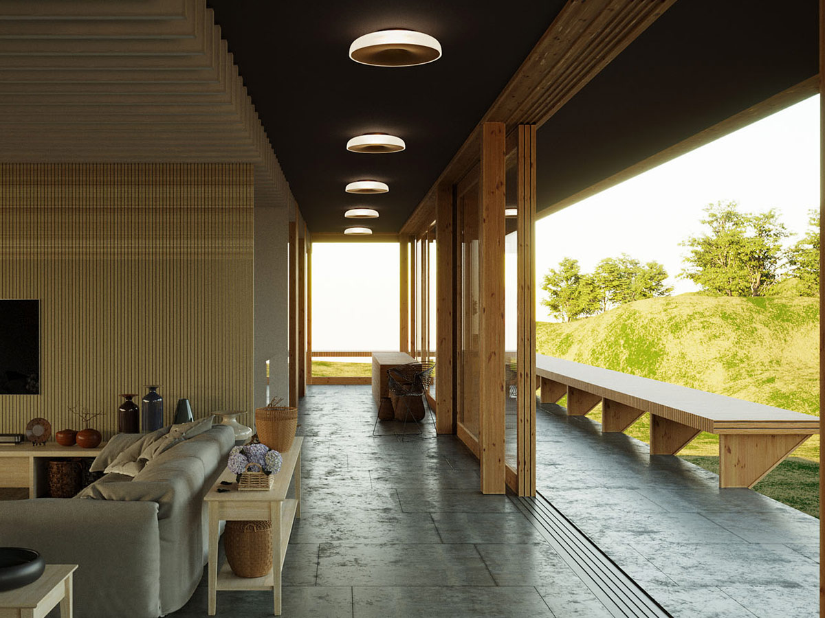 Martinelli Luce Chet B Ceiling Lamp
