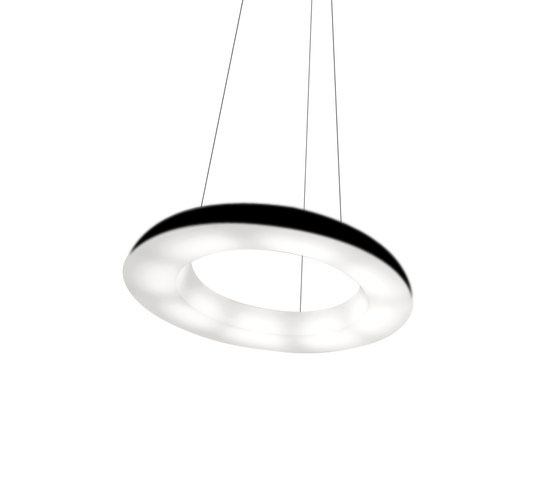 Martinelli Luce Circular Pol Suspension Black