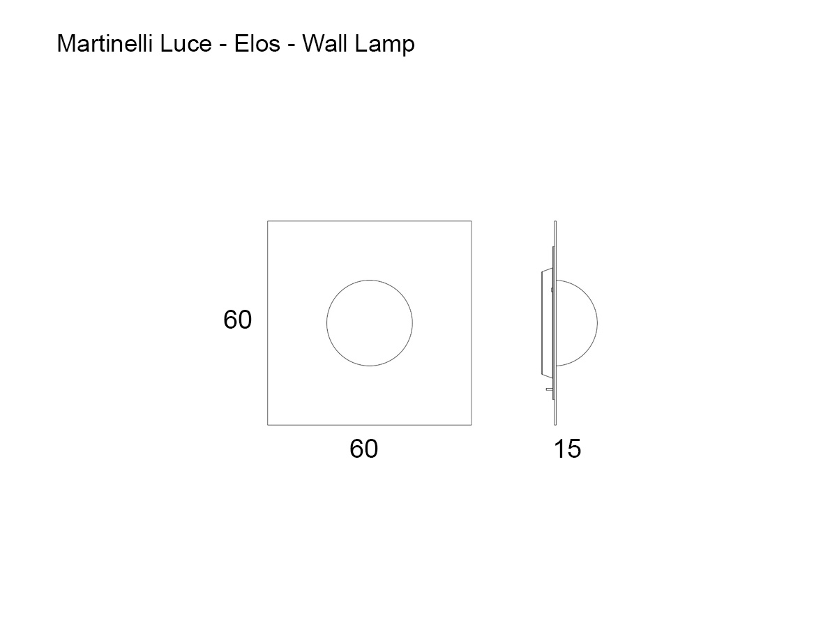 Martinelli Luce Elos Wall Lamp