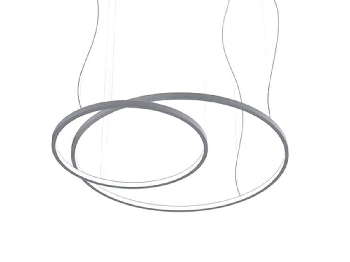 Martinelli Luce Loop Circle Outer Light Suspension Lamp