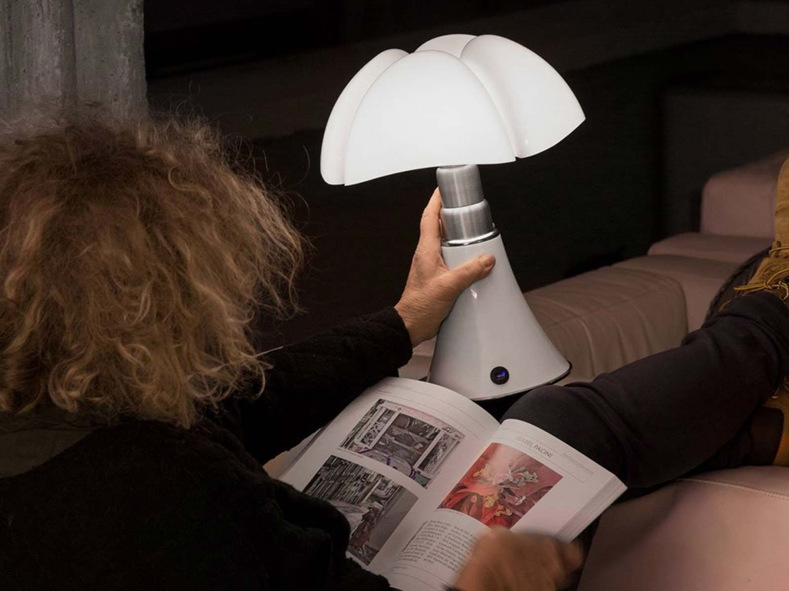 Martinelli Luce Minipipistrello Table Lamp A Batteria