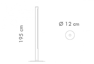 Martinelli Luce Pistillo Floor Lamp