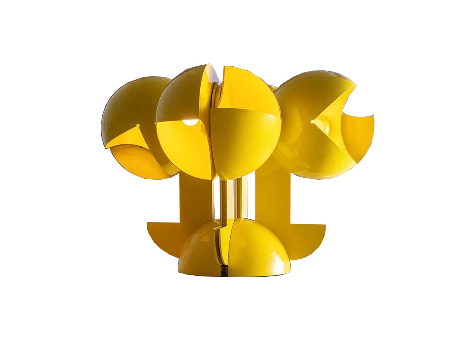 Martinelli Luce Ruspa 4 Table Lamp Yellow
