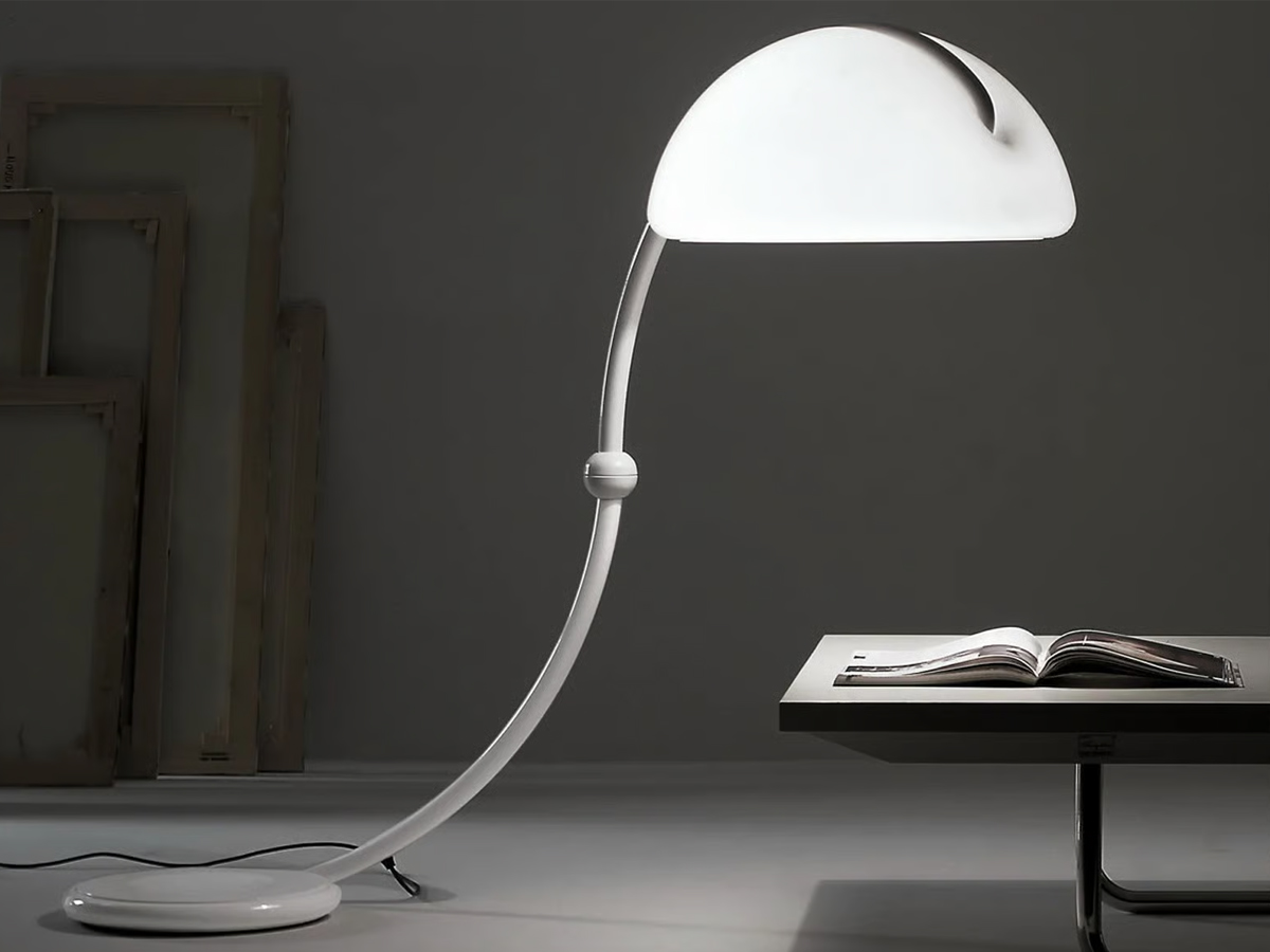 Martinelli Luce Serpente Floor Lamp