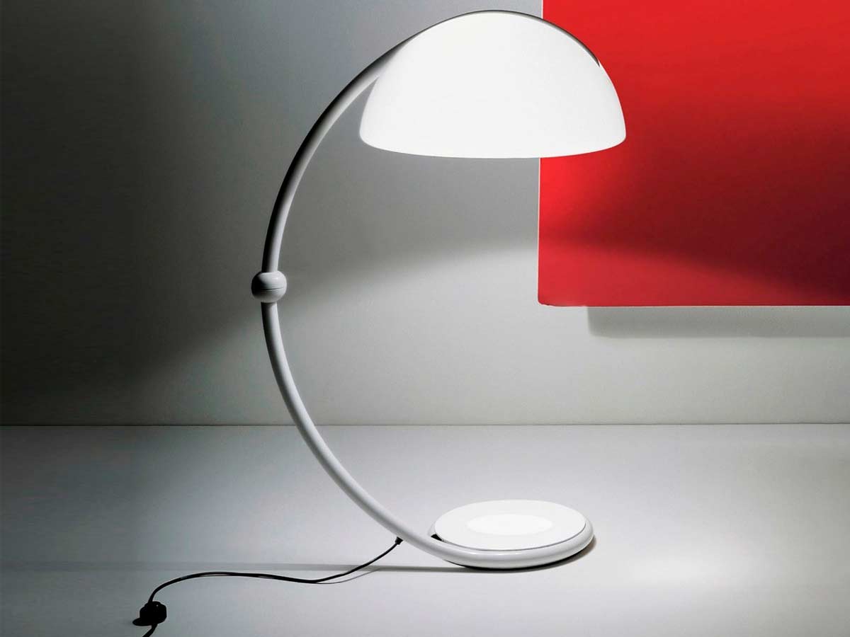 Martinelli Luce Serpente Floor Lamp