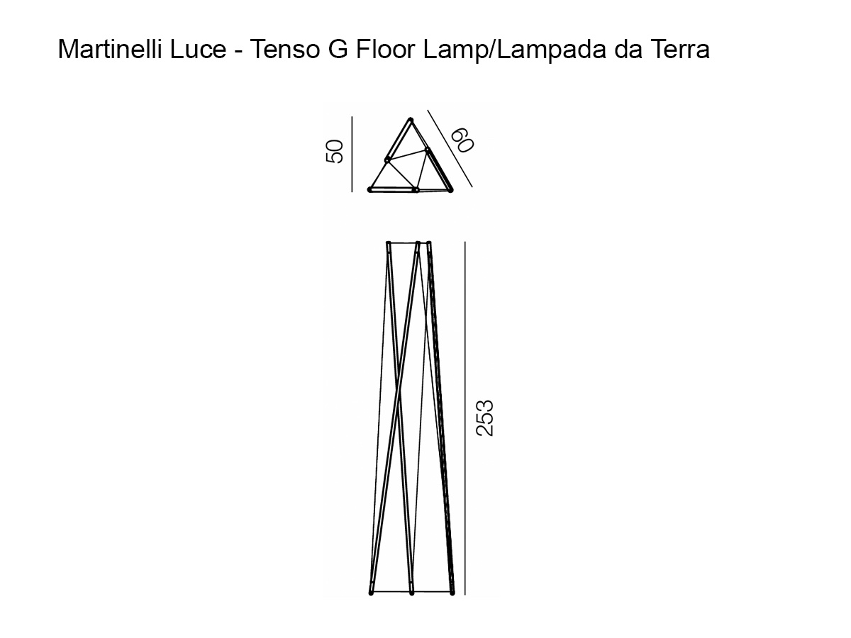 Martinelli Luce Tenso G Floor Lamp