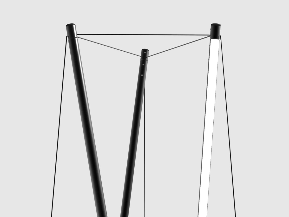 Martinelli Luce Tenso Floor Lamp