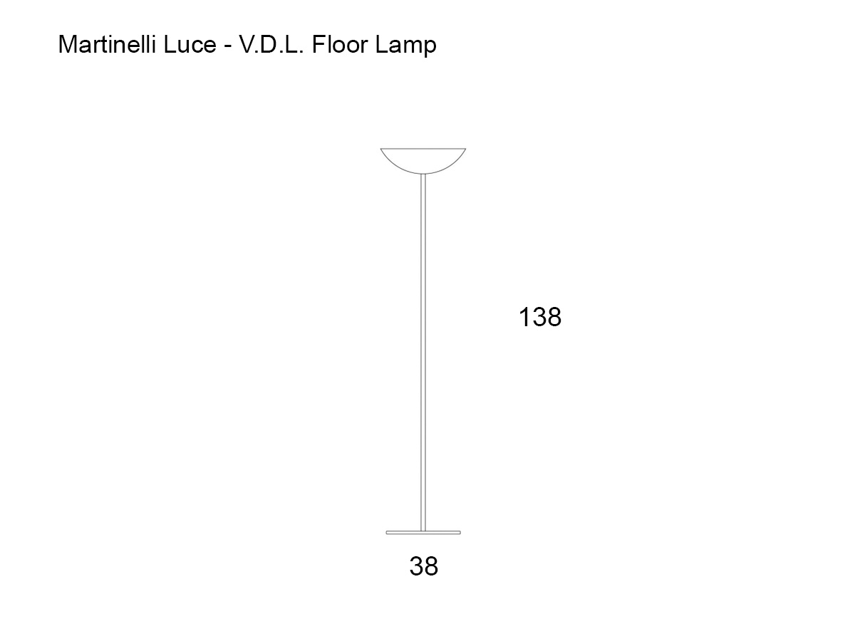 Martinelli Luce Vdl Floor Lamp