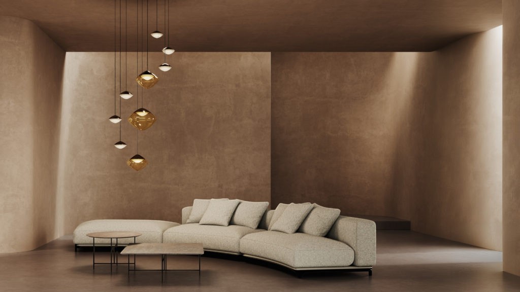 Masiero Antesia C9 Pb 80 Suspension Lamp