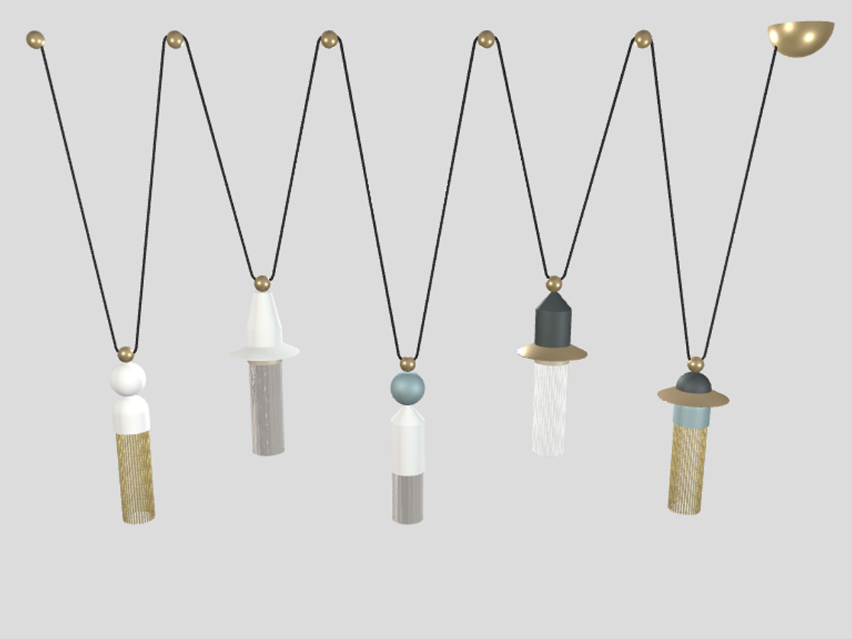 Masiero Nappe C5 Suspension Lamp