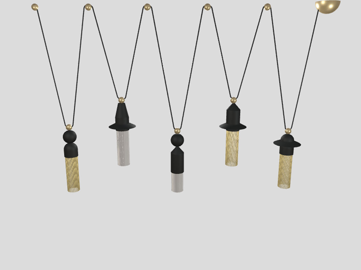 Masiero Nappe C5 Suspension Lamp