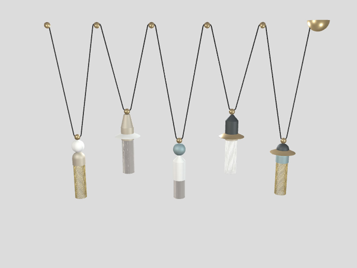 Masiero Nappe C5 Suspension Lamp