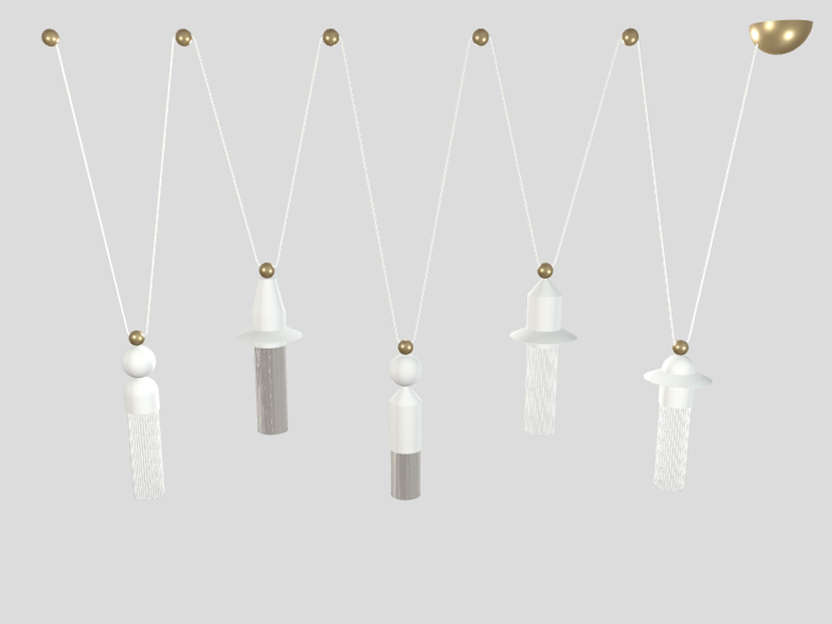Masiero Nappe C5 Suspension Lamp