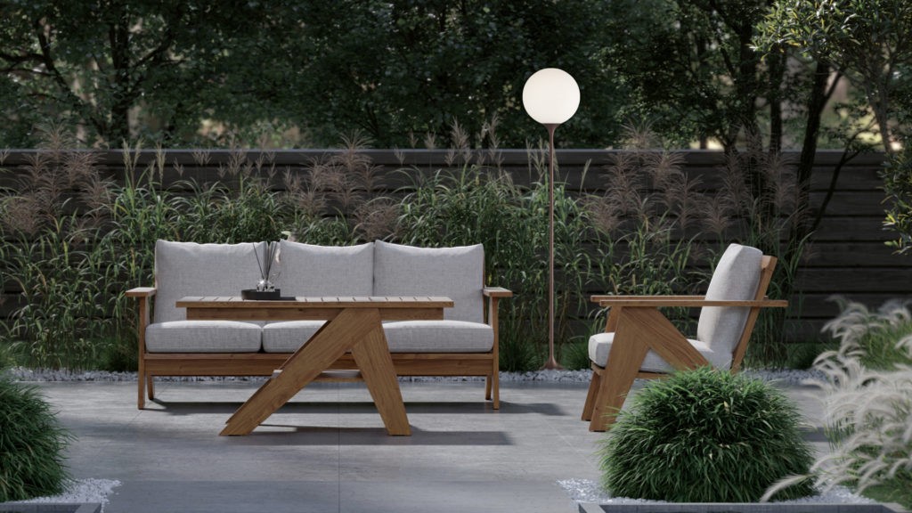 Masiero Tee Stl 1 Floor Lamp Outdoor
