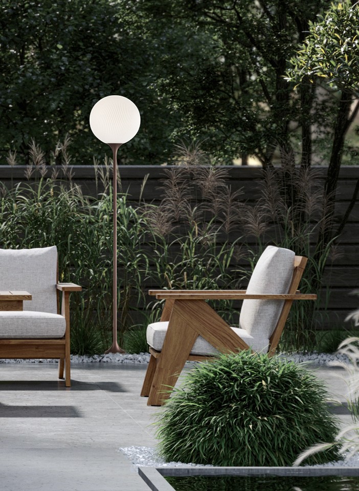 Masiero Tee Stl 1 Floor Lamp Outdoor