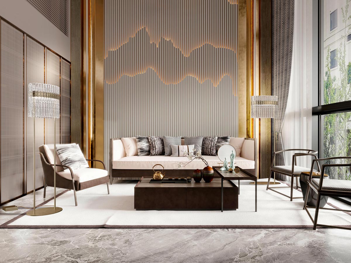 Masiero Vegas Stl Floor Lamp