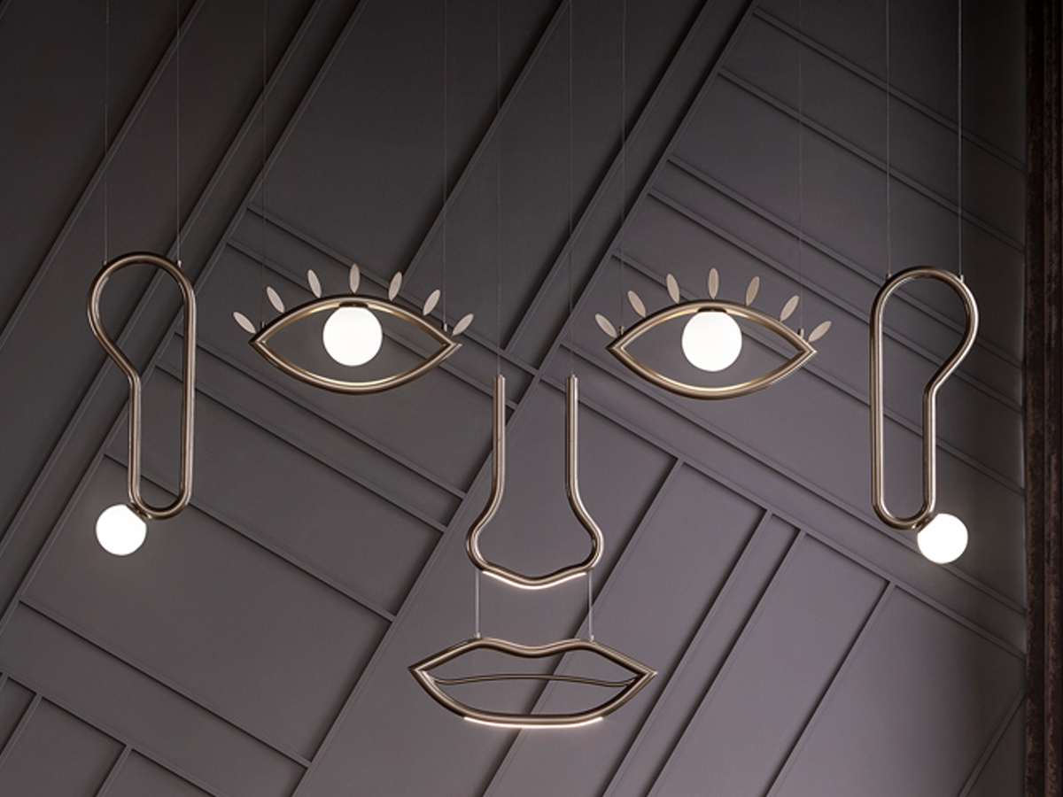 Masiero Visio S Full Suspension Lamp