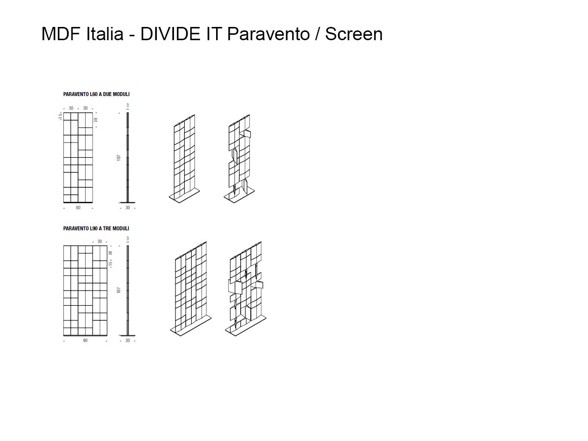 MDF Italia Divide It Screen
