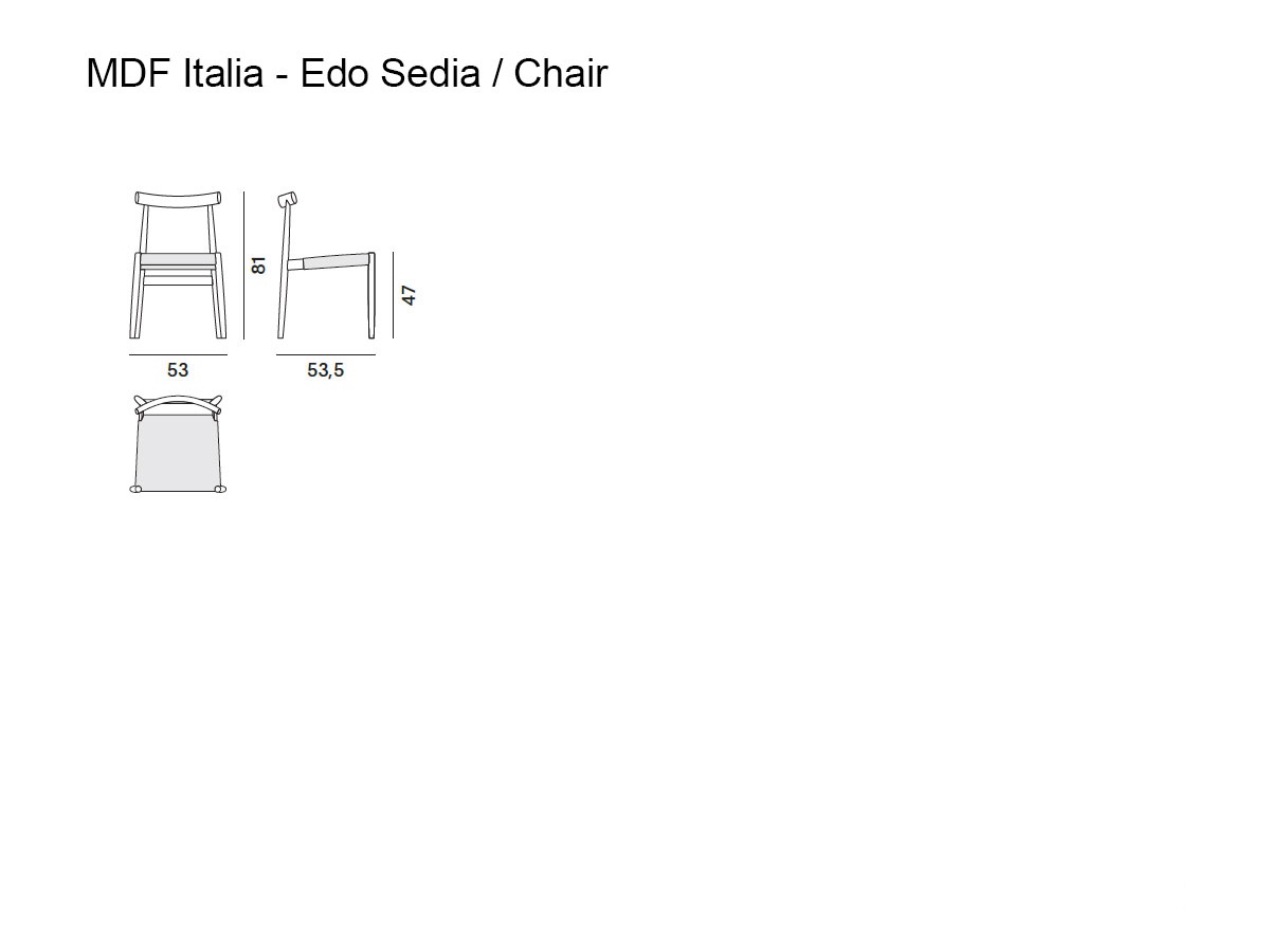 MDF Italia Edo Chair