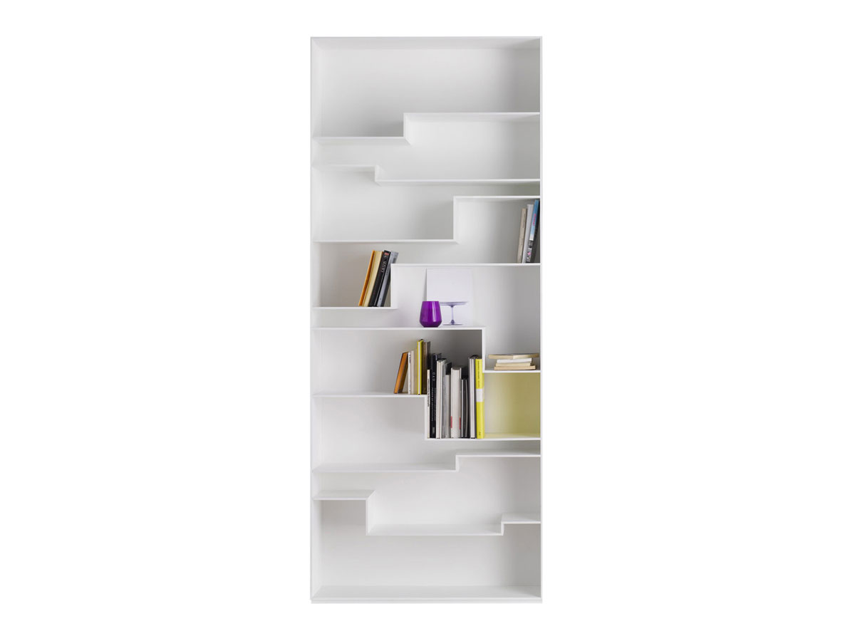 MDF Italia Melody Bookcase White