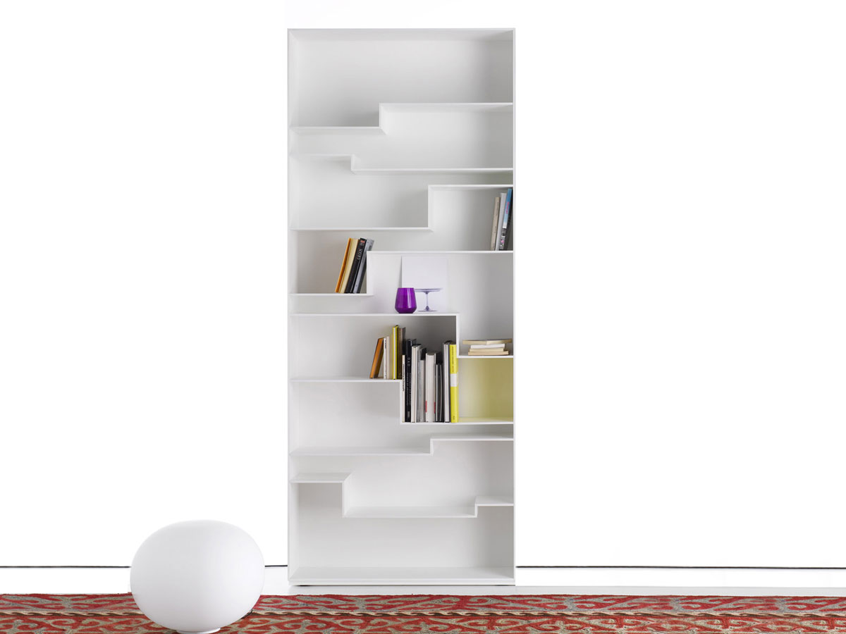 MDF Italia Melody Bookcase White