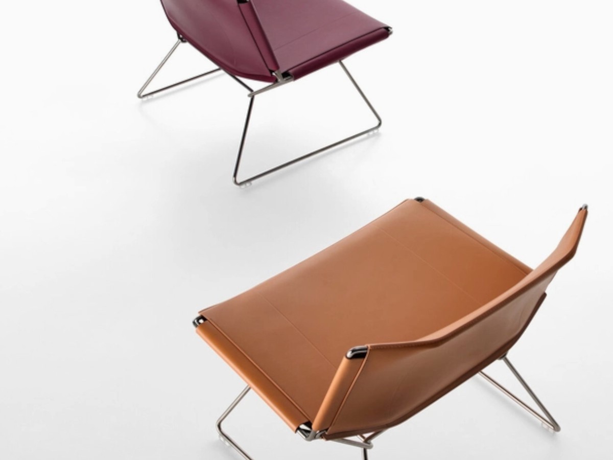 MDF Italia Neil Leather Armchair
