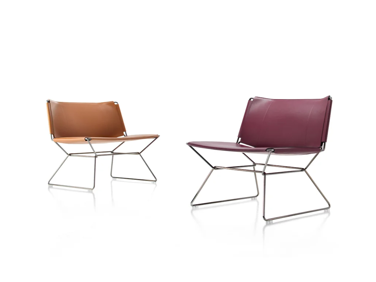 MDF Italia Neil Leather Armchair