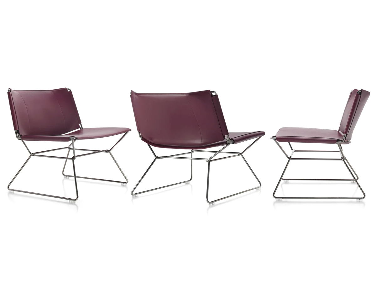 MDF Italia Neil Leather Armchair