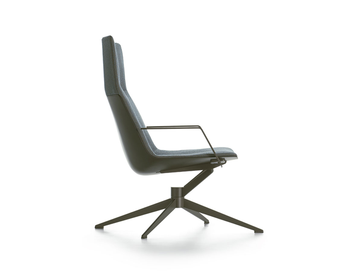 MDF Italia Neil Premium Office Armchair With Counterbody With Armrests High