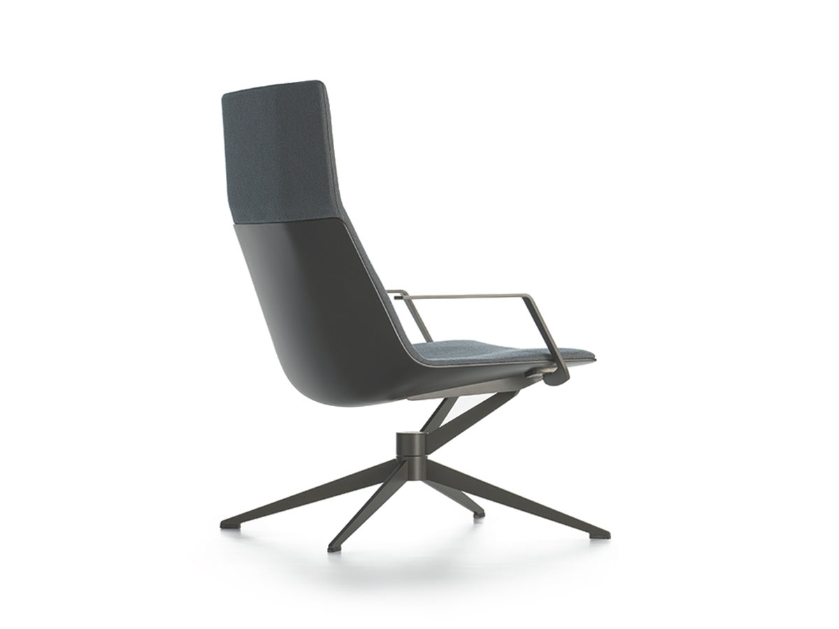 MDF Italia Neil Premium Office Armchair With Counterbody With Armrests High