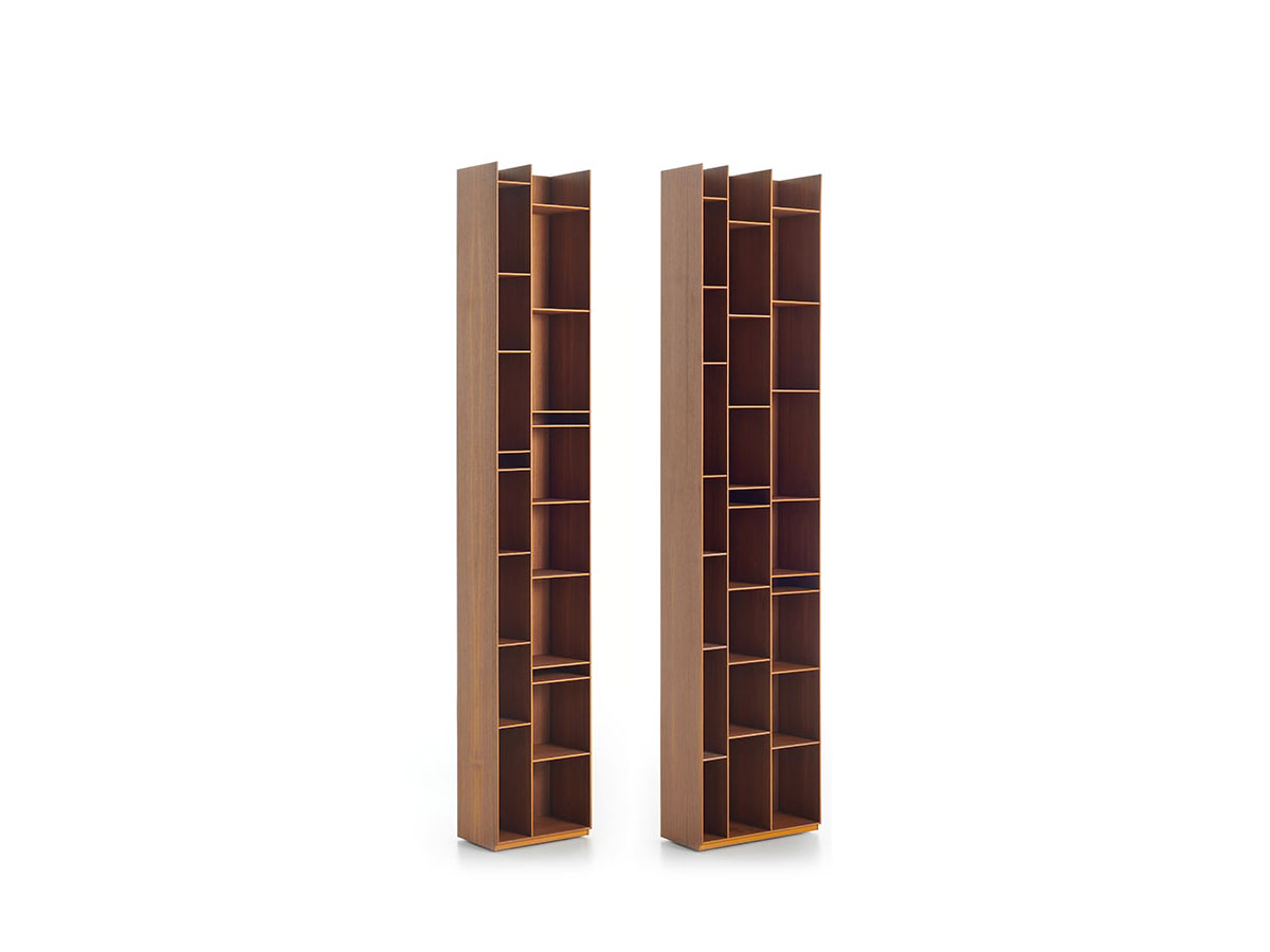 MDF Italia Random 2c 3c Wood Bookcase
