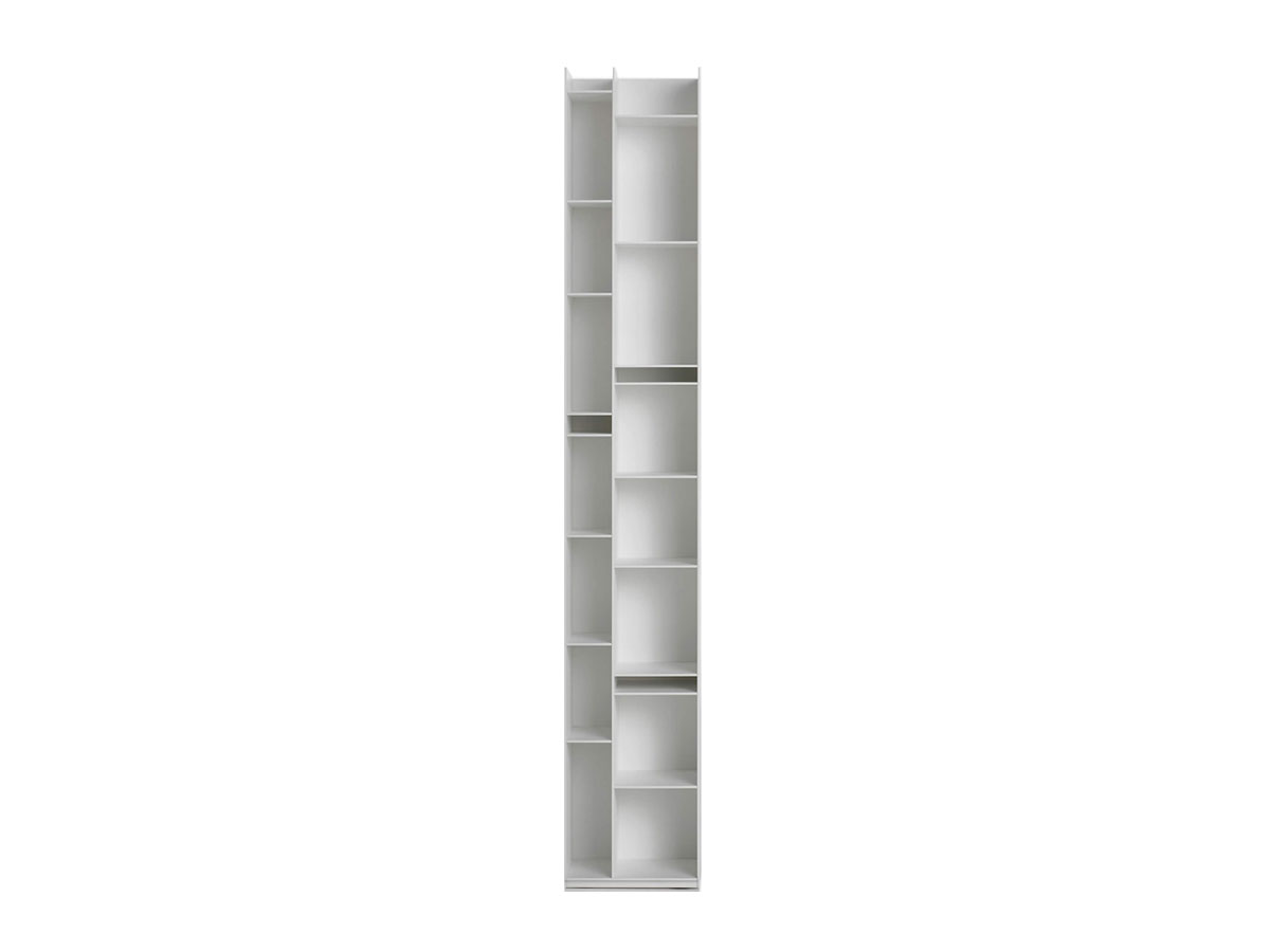 MDF Italia Random 2c Bookcase White