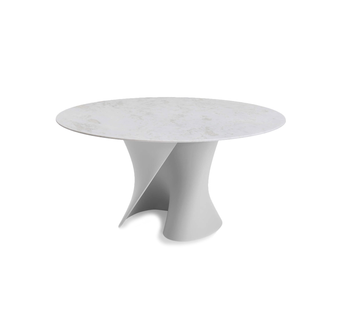 MDF Italia S Table Marble Top And Cristalplant Base