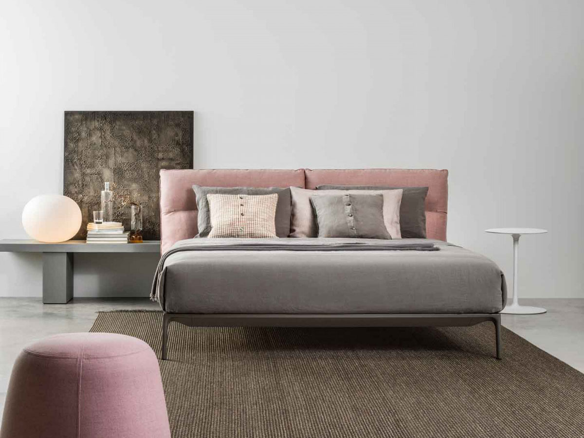 MDF Italia Yale Bed High Headboard
