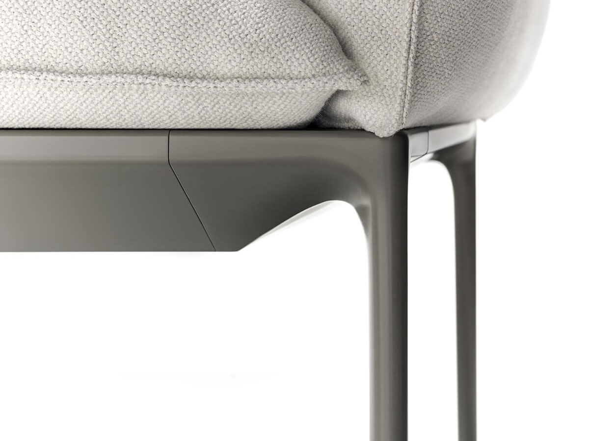MDF Italia Yale X 3 Seater Sofa Low Backrest