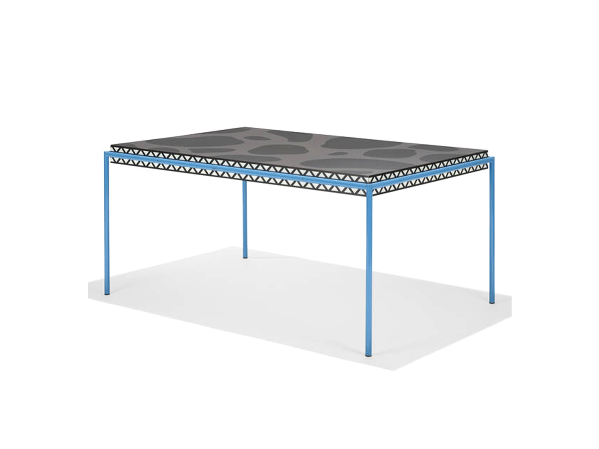 Memphis Burgundy Table
