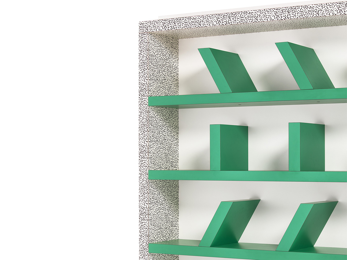 Memphis Suvretta Bookcase
