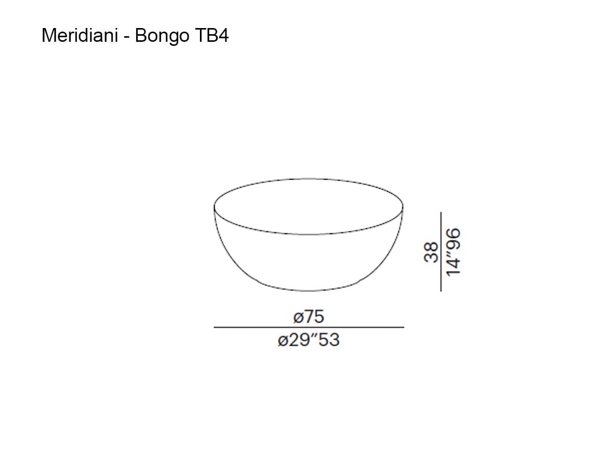 Meridiani Bongo Coffee Table Tb 4 Glossy Lacquered White