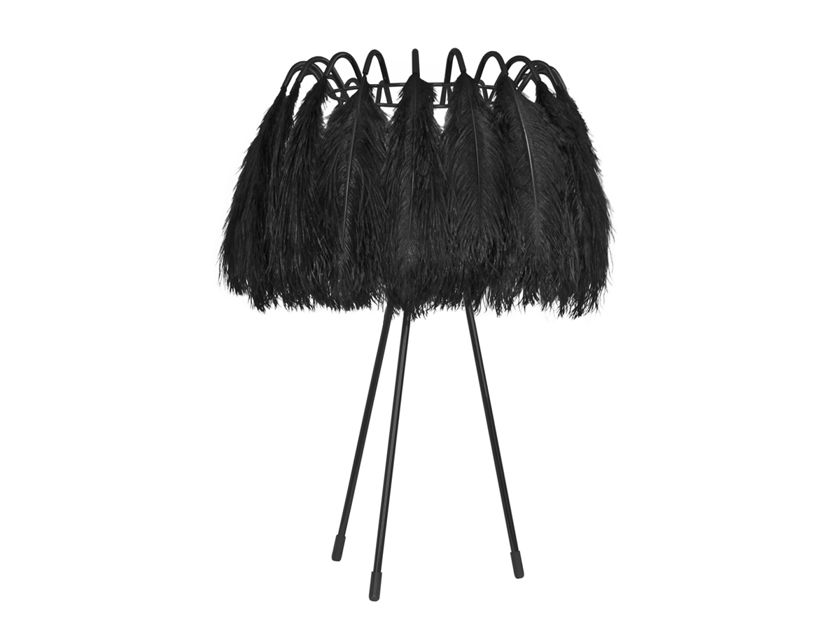 Настольная лампа Mineheart Feather All Black