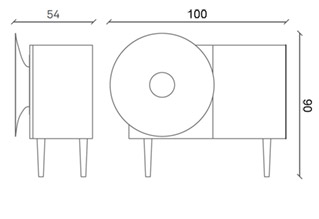 Miniforms Caruso Cabinet